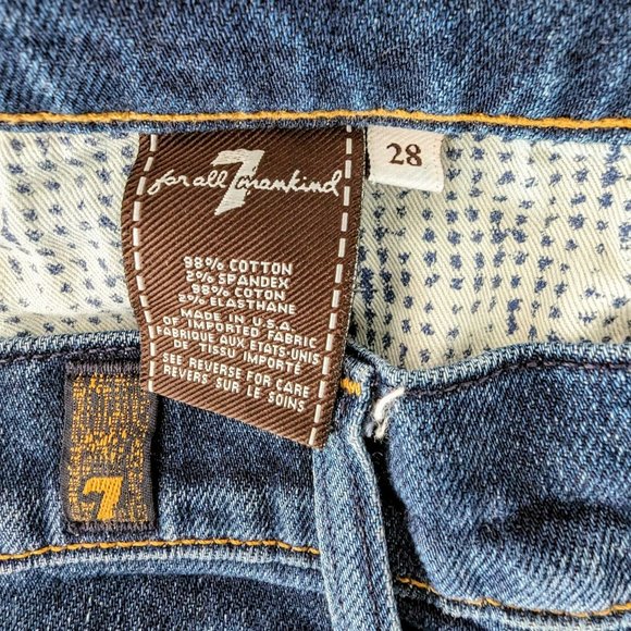 7 for All Mankind Jeans - 28 x 30 - Picture 6 of 7